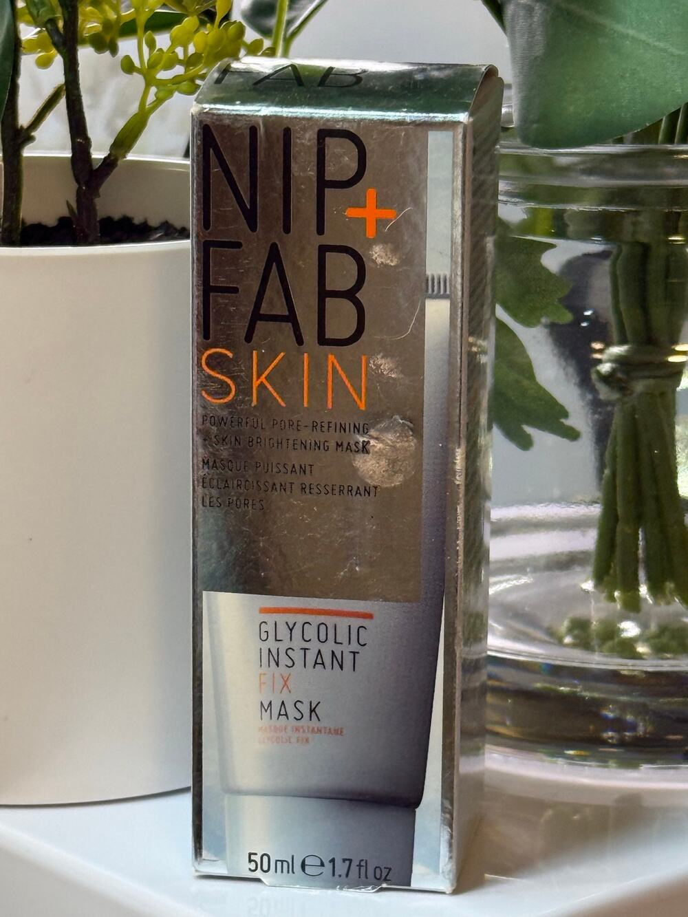 Nip + Fab Skin Glycolic Instant Fix Mask 50 mL - NEW SEALED in Box